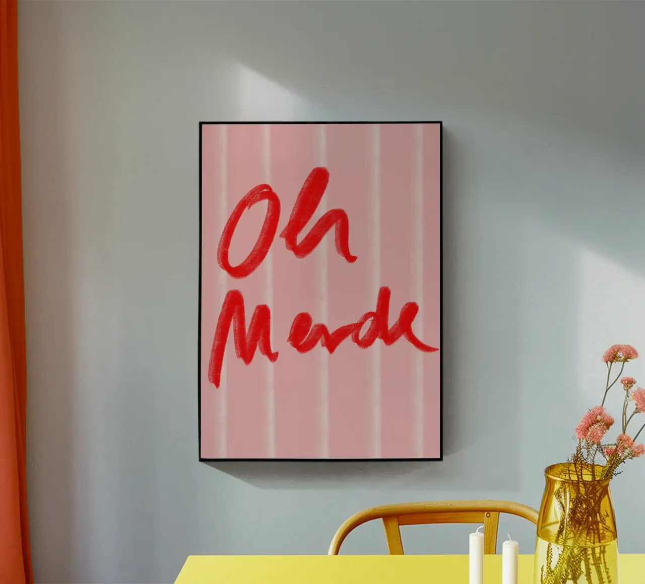 oh merde plexiglass da Hej Ibiza by Ute Arnold