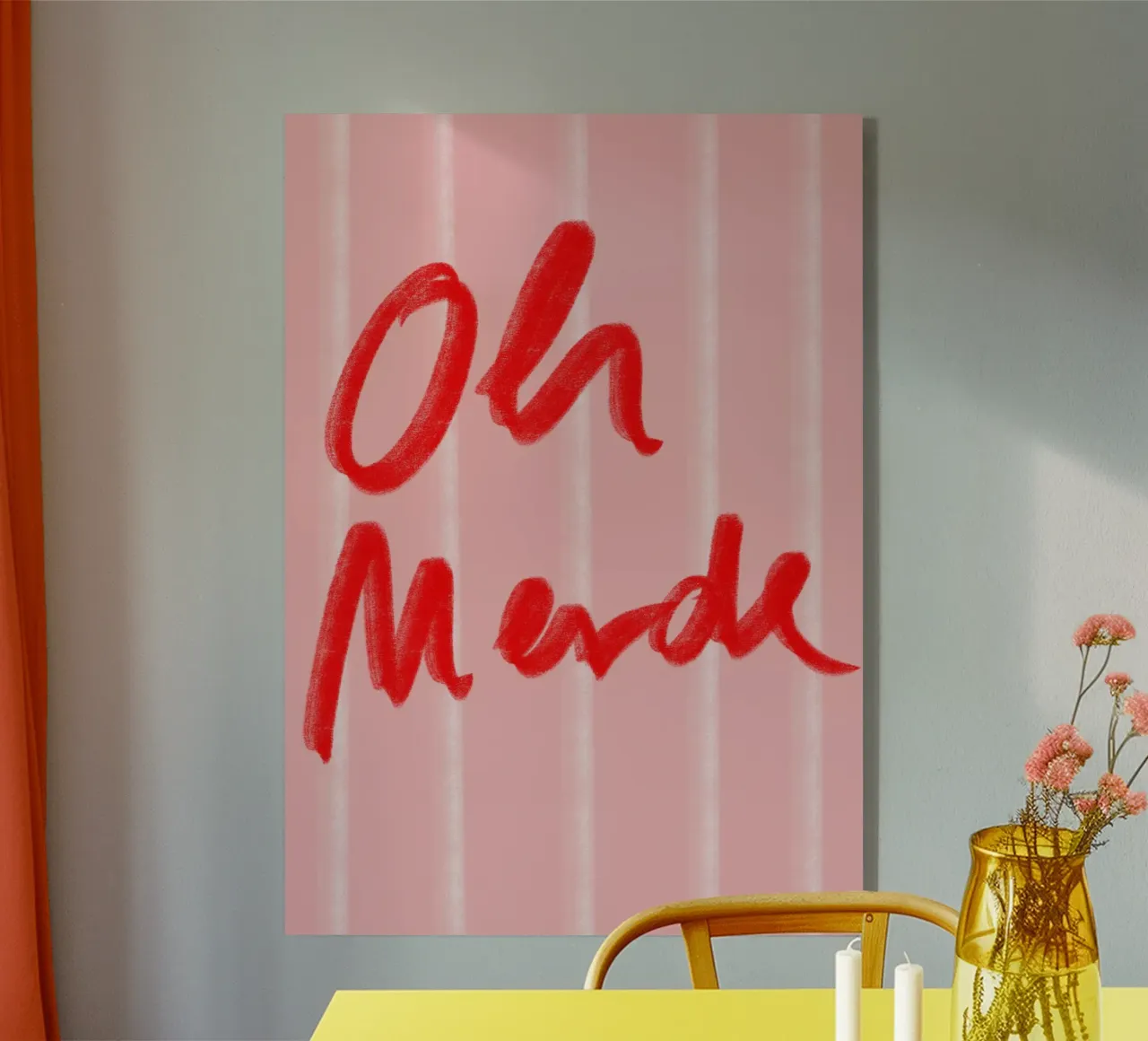 oh merde plexiglass da Hej Ibiza by Ute Arnold