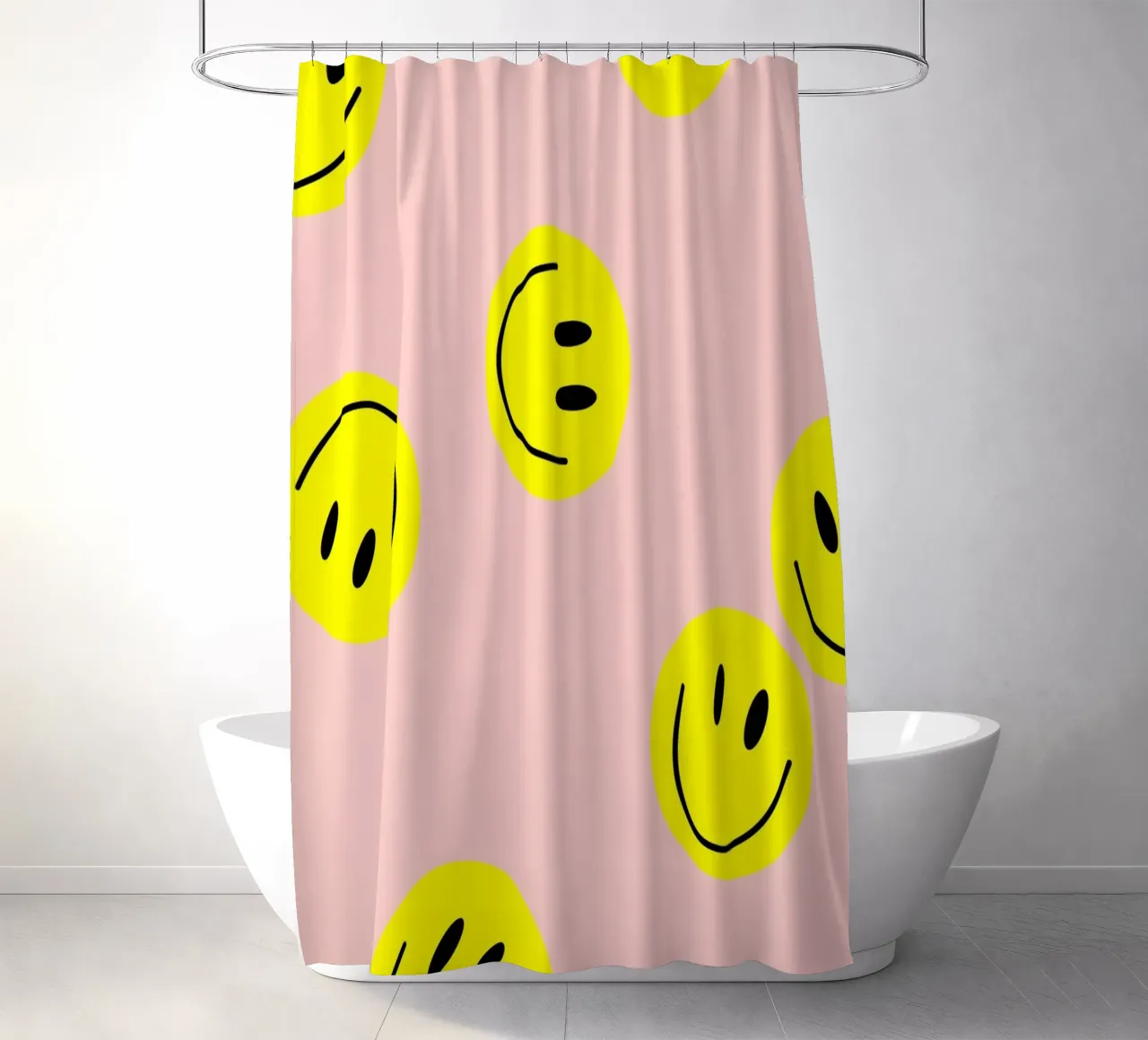 smiley flying tenda da doccia da Hej Ibiza by Ute Arnold