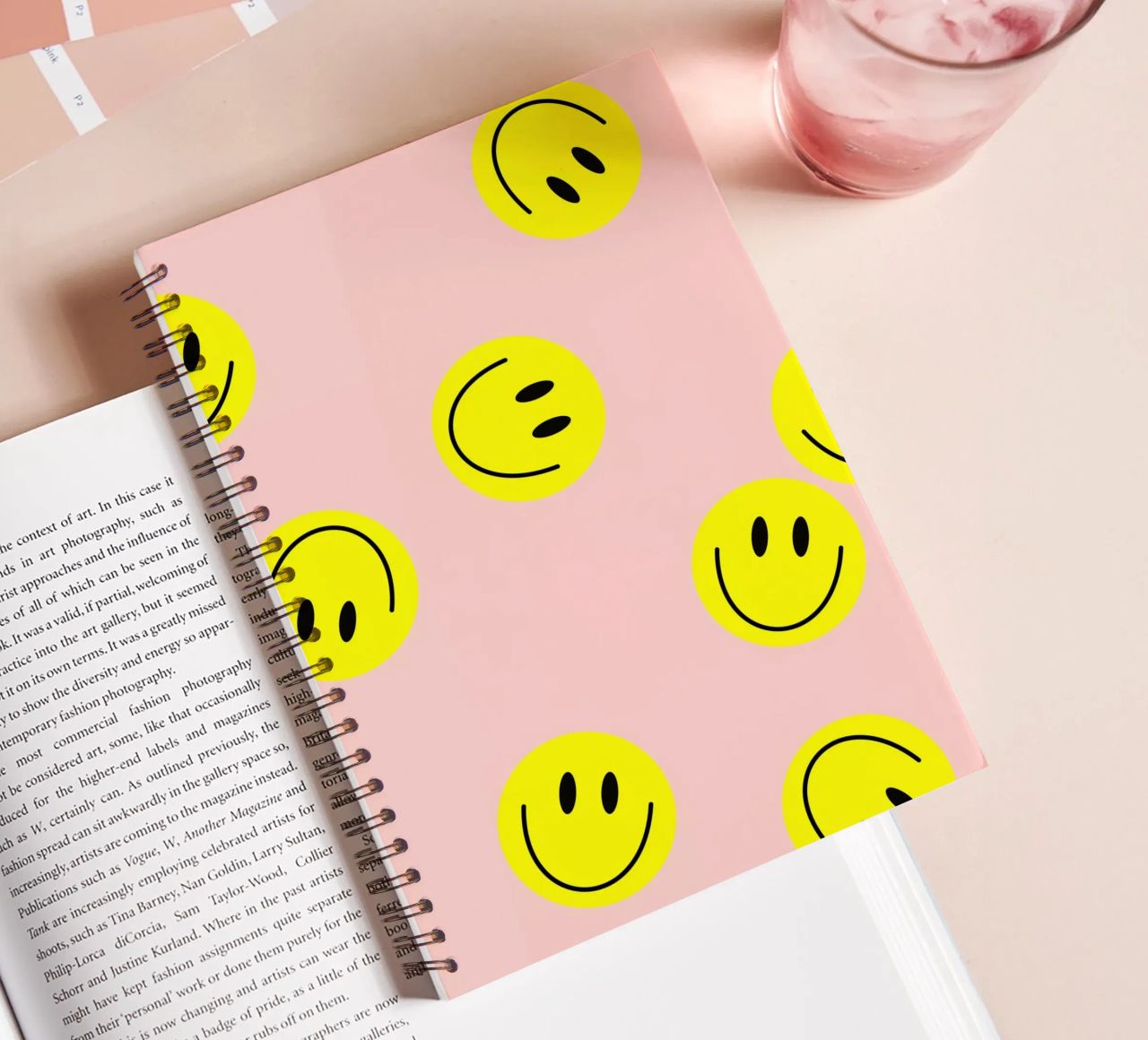 smiley flying Ringbuch von Hej Ibiza by Ute Arnold