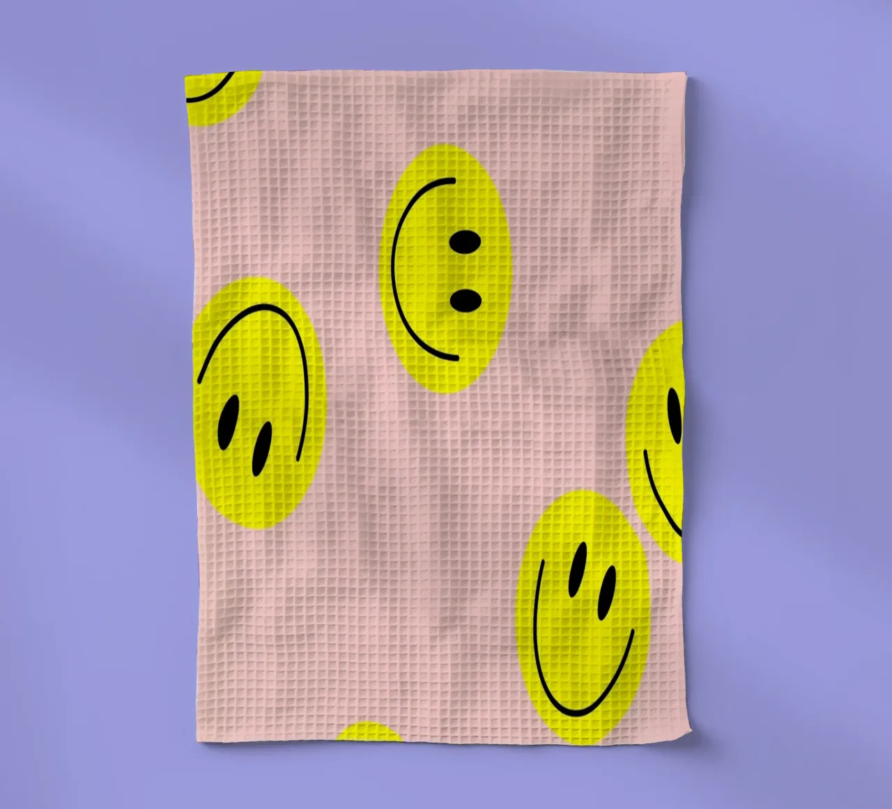 smiley flying torchon de Hej Ibiza by Ute Arnold