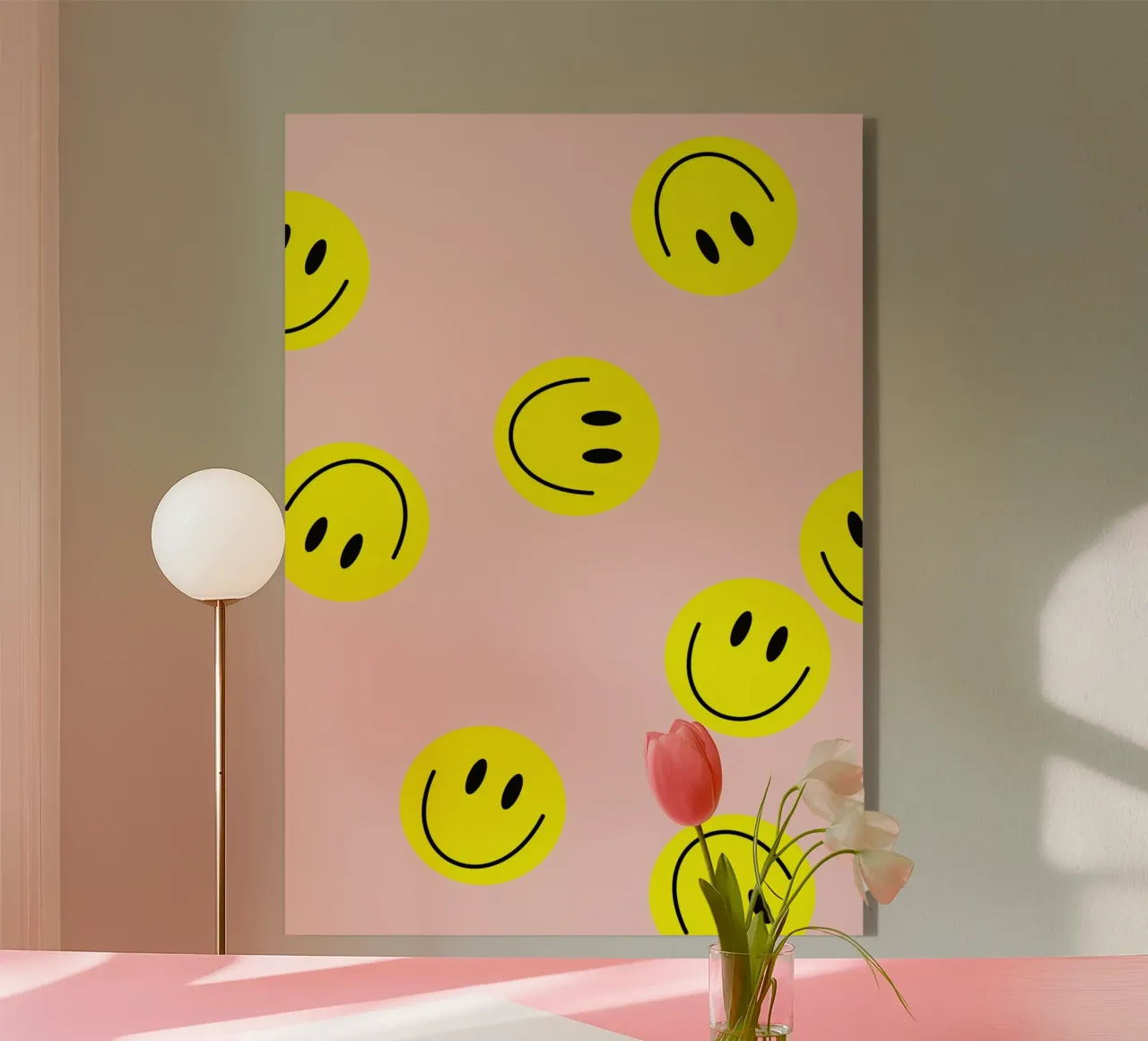 smiley flying plexiglass da Hej Ibiza by Ute Arnold