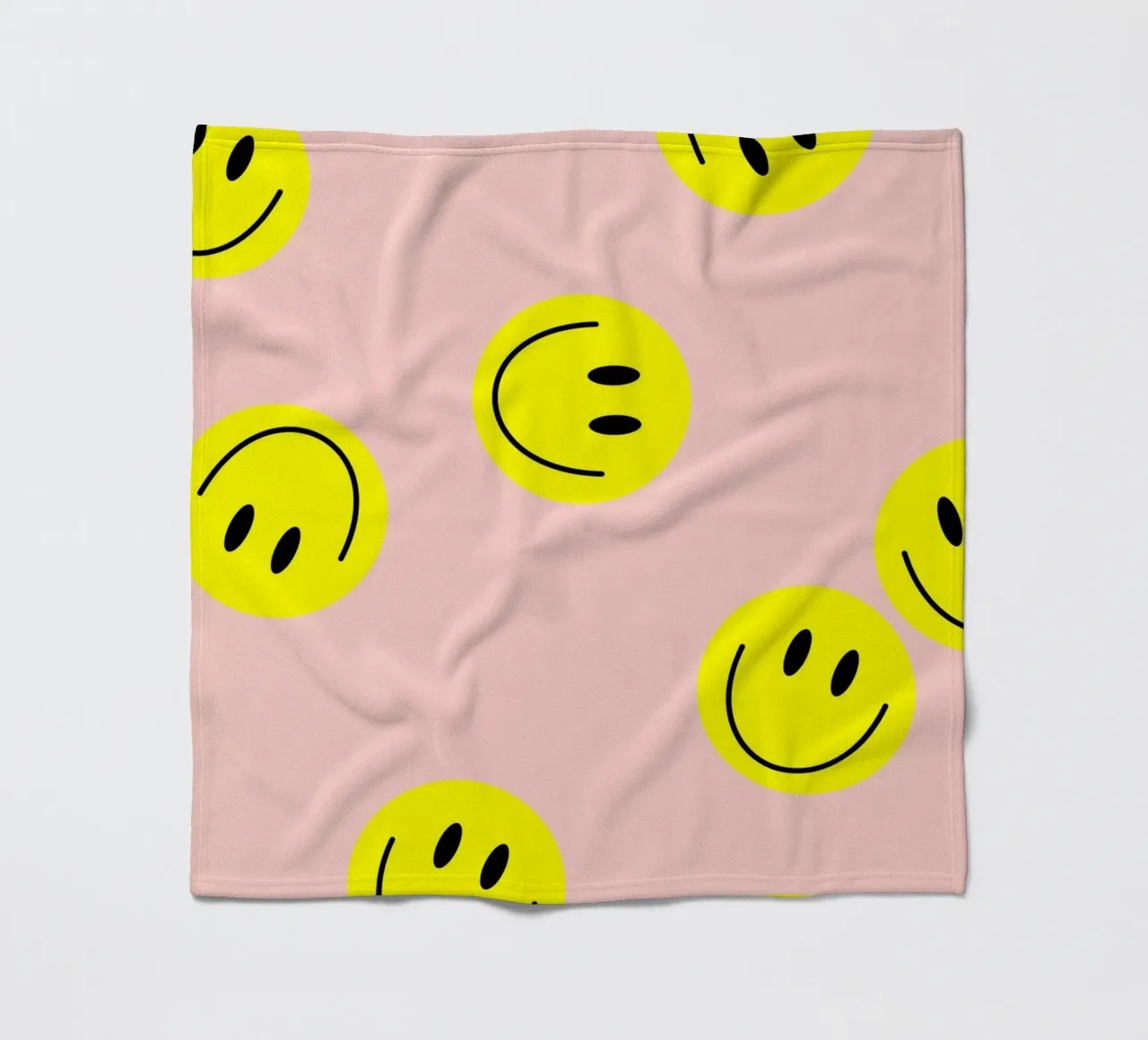 smiley flying coperta in pile da Hej Ibiza by Ute Arnold