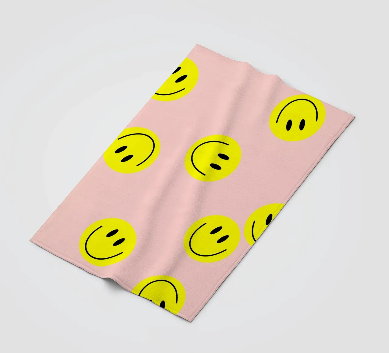 smiley flying coperta in pile da Hej Ibiza by Ute Arnold