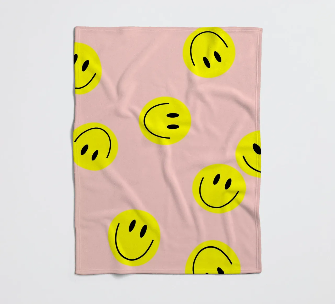 smiley flying coperta in pile da Hej Ibiza by Ute Arnold