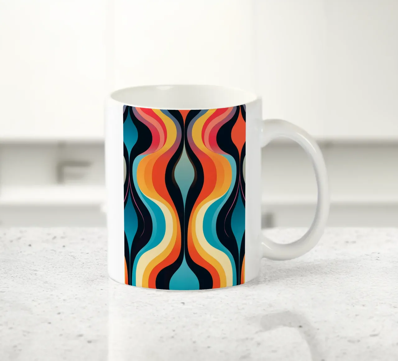 Gli anni '60 sono tornati tazza in ceramica da Autofocus
