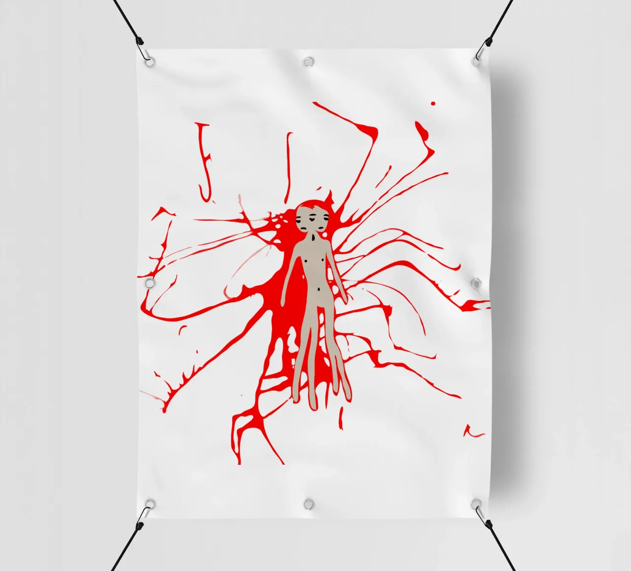 Bleeding Silence The Fall of Troy telo in pvc da MR.A