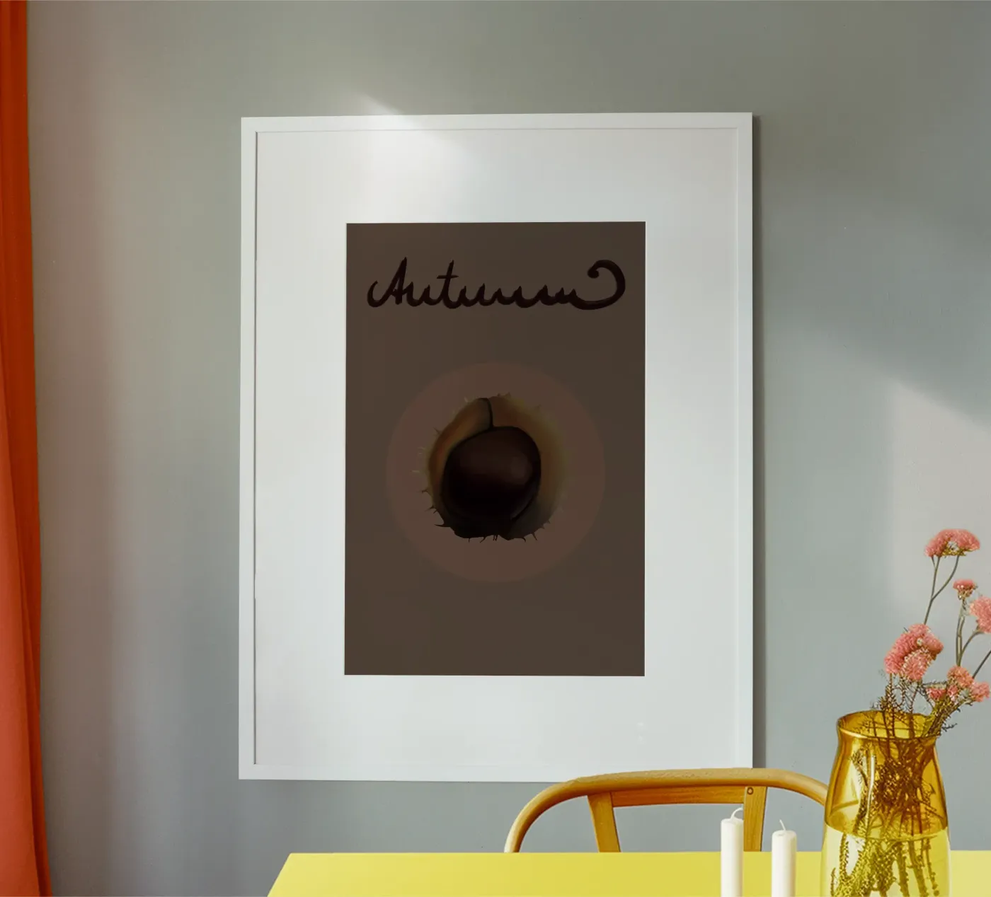 Cuore d'autunno poster da Hetty Lu