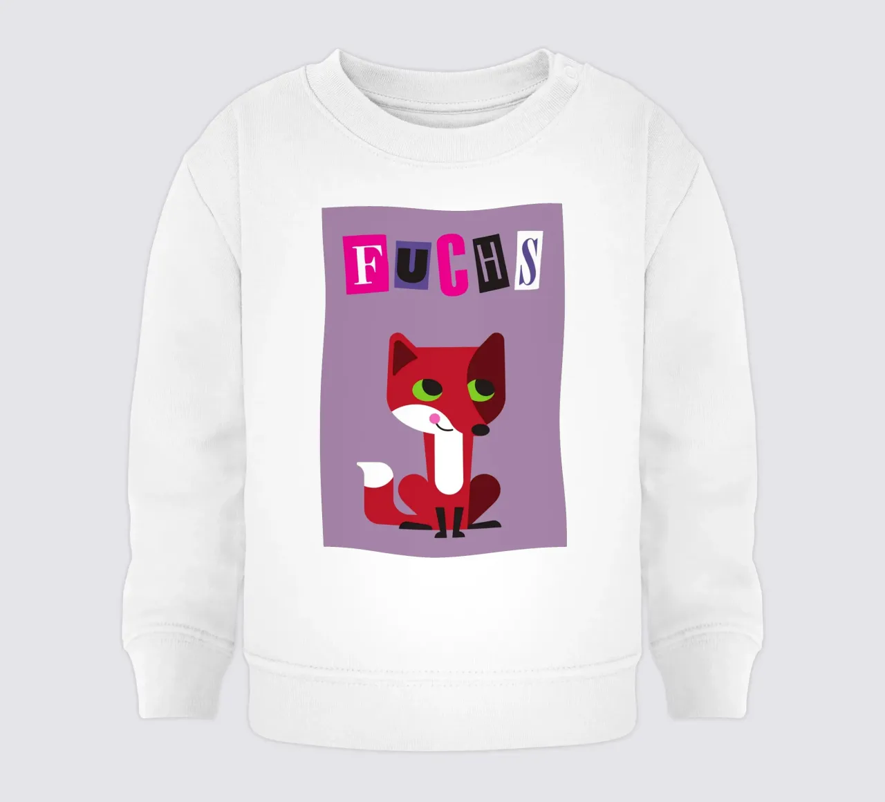 Fox 01 felpa neonato da Looks n Brains