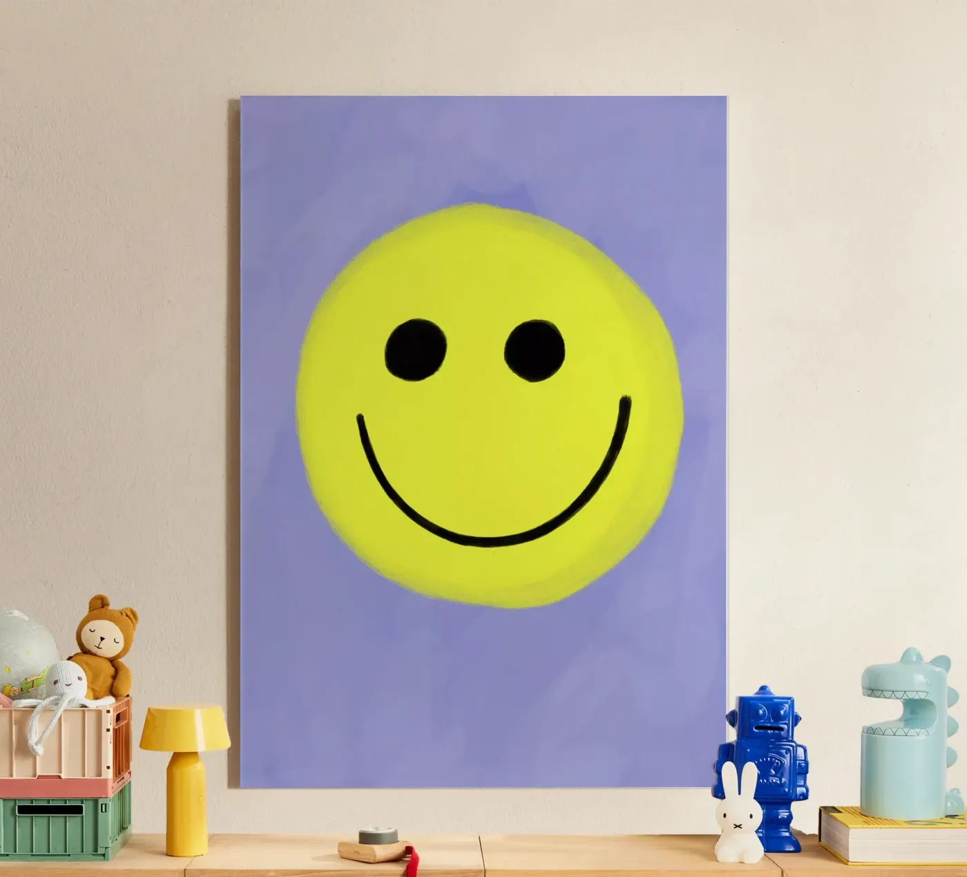 Smiley Smile acrylic glass by Hej Ibiza by Ute Arnold
