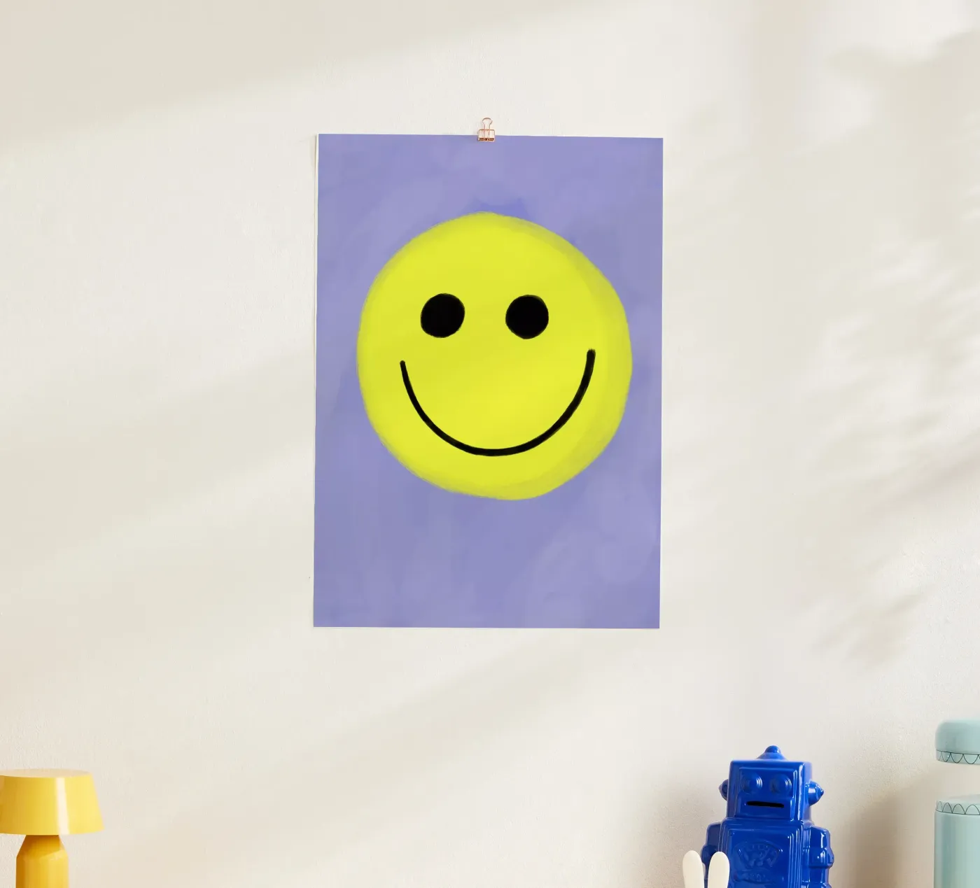 Smiley Smile poster da Hej Ibiza by Ute Arnold
