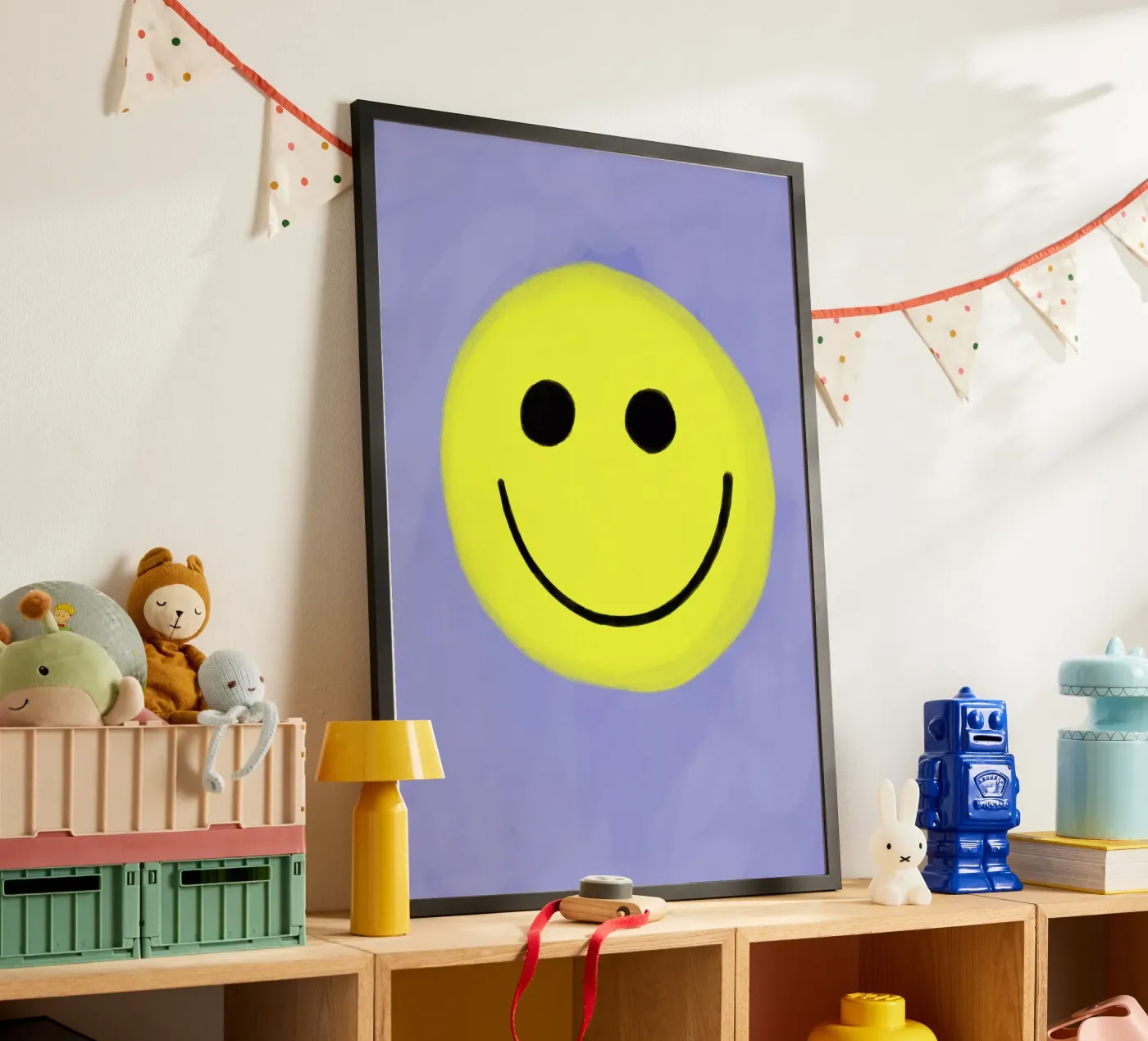 Smiley Smile poster da Hej Ibiza by Ute Arnold