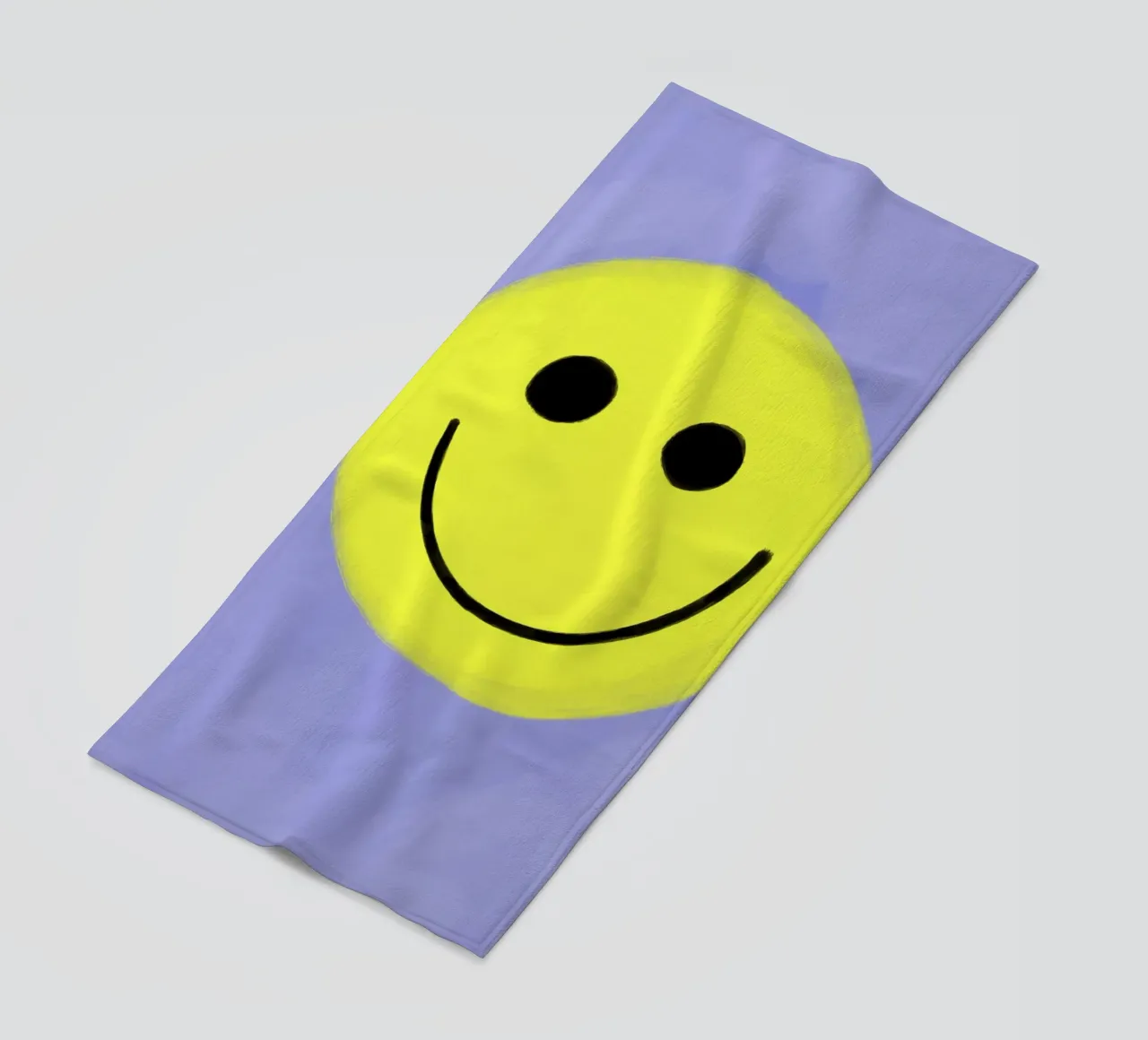 Smiley Smile beach towel by Hej Ibiza by Ute Arnold