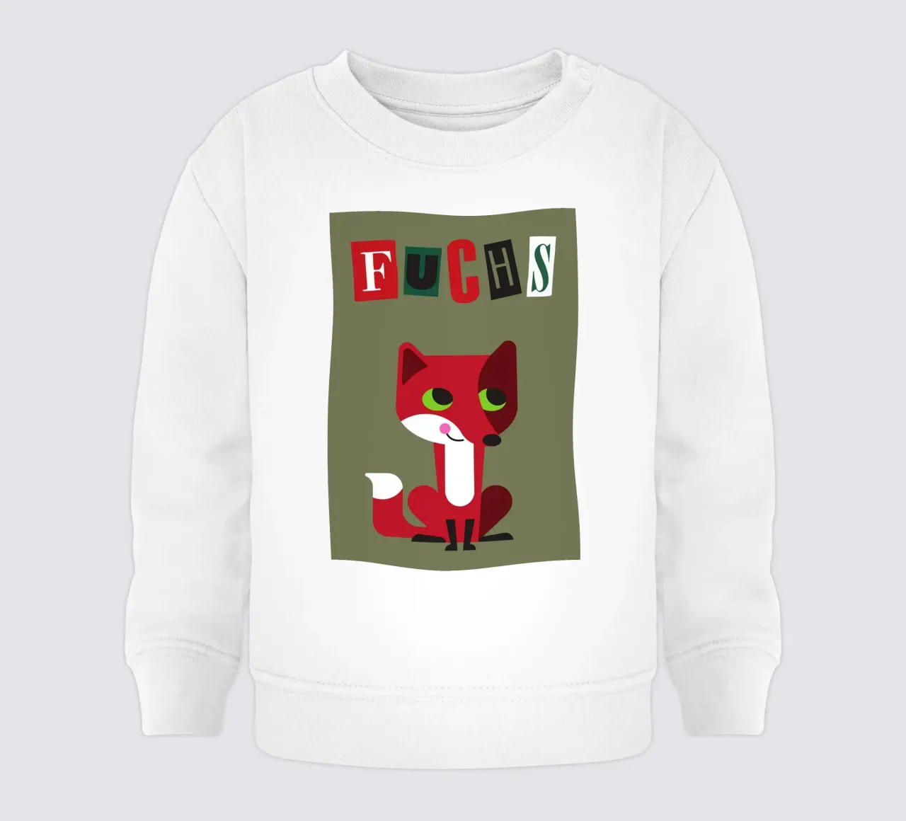 Fox 02 felpa neonato da Looks n Brains
