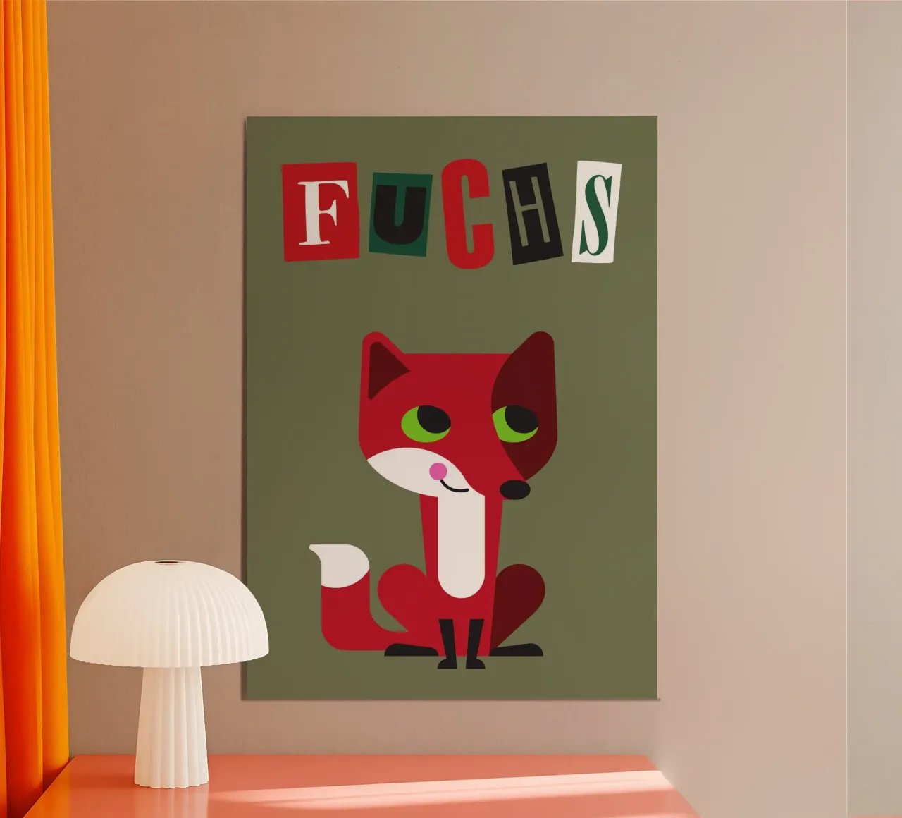 Fuchs 02 Hahnemühle von Looks n Brains
