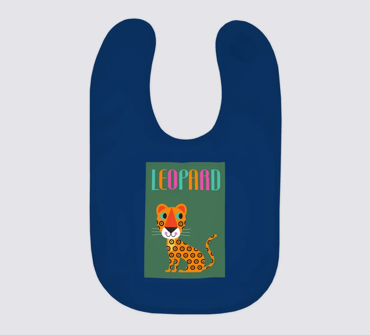 Leopard Babylätzchen von Looks n Brains