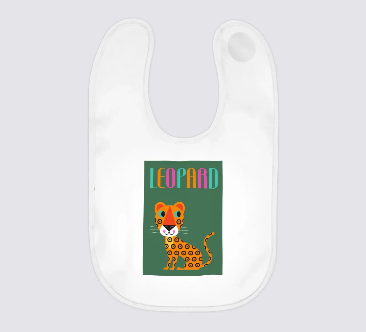 Leopard Babylätzchen von Looks n Brains