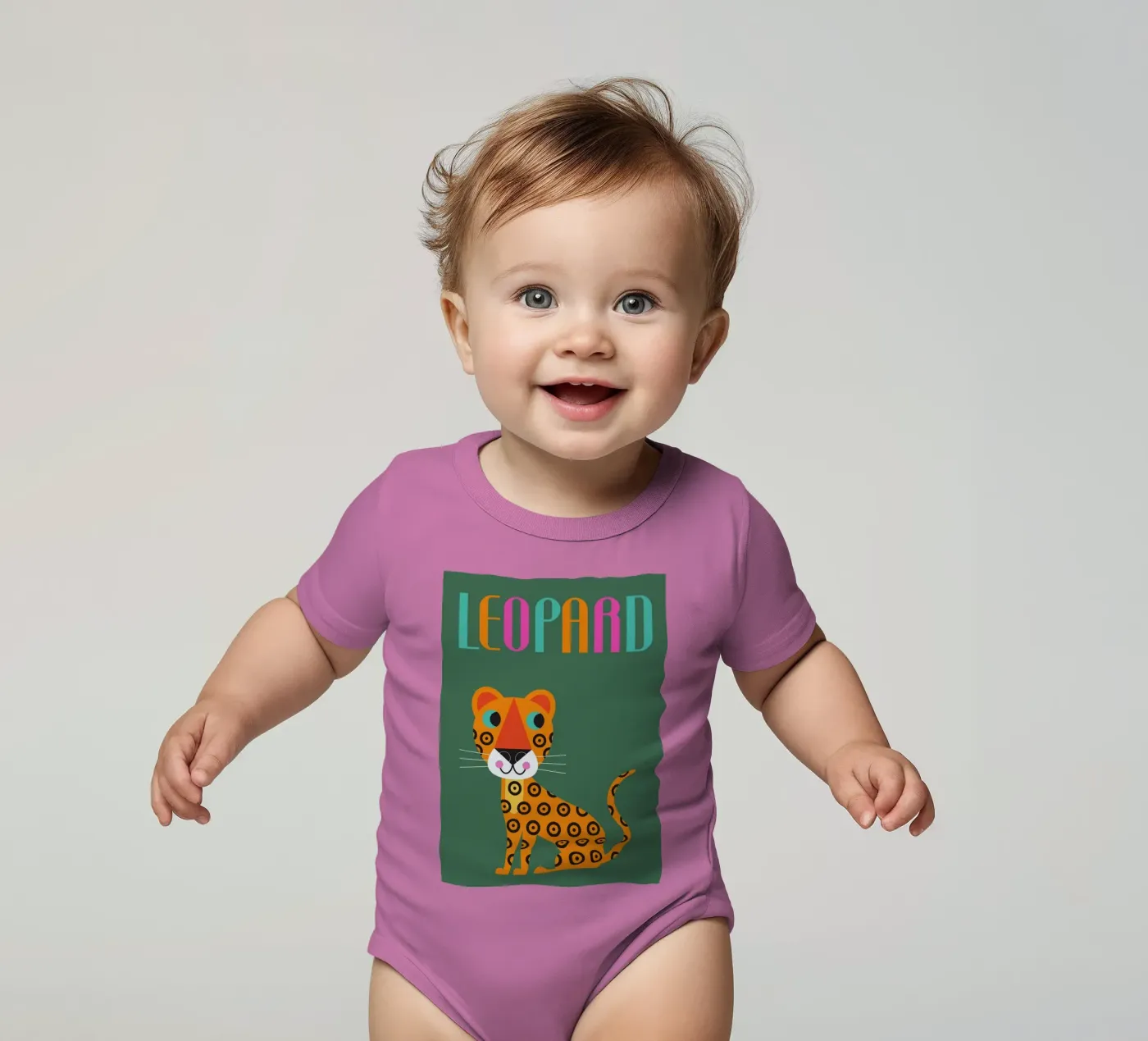 Leopard body bébé de Looks n Brains