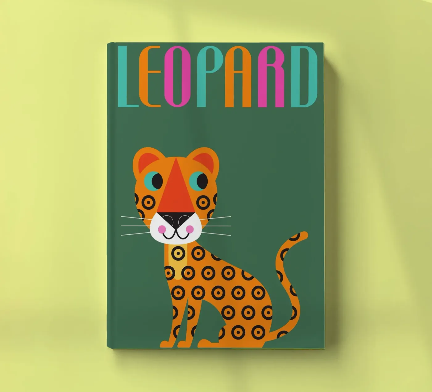 Leopard notebook by Looks n Brains