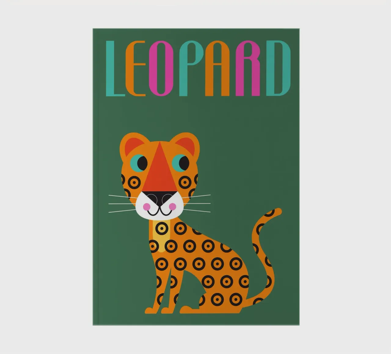 Leopard notebook by Looks n Brains