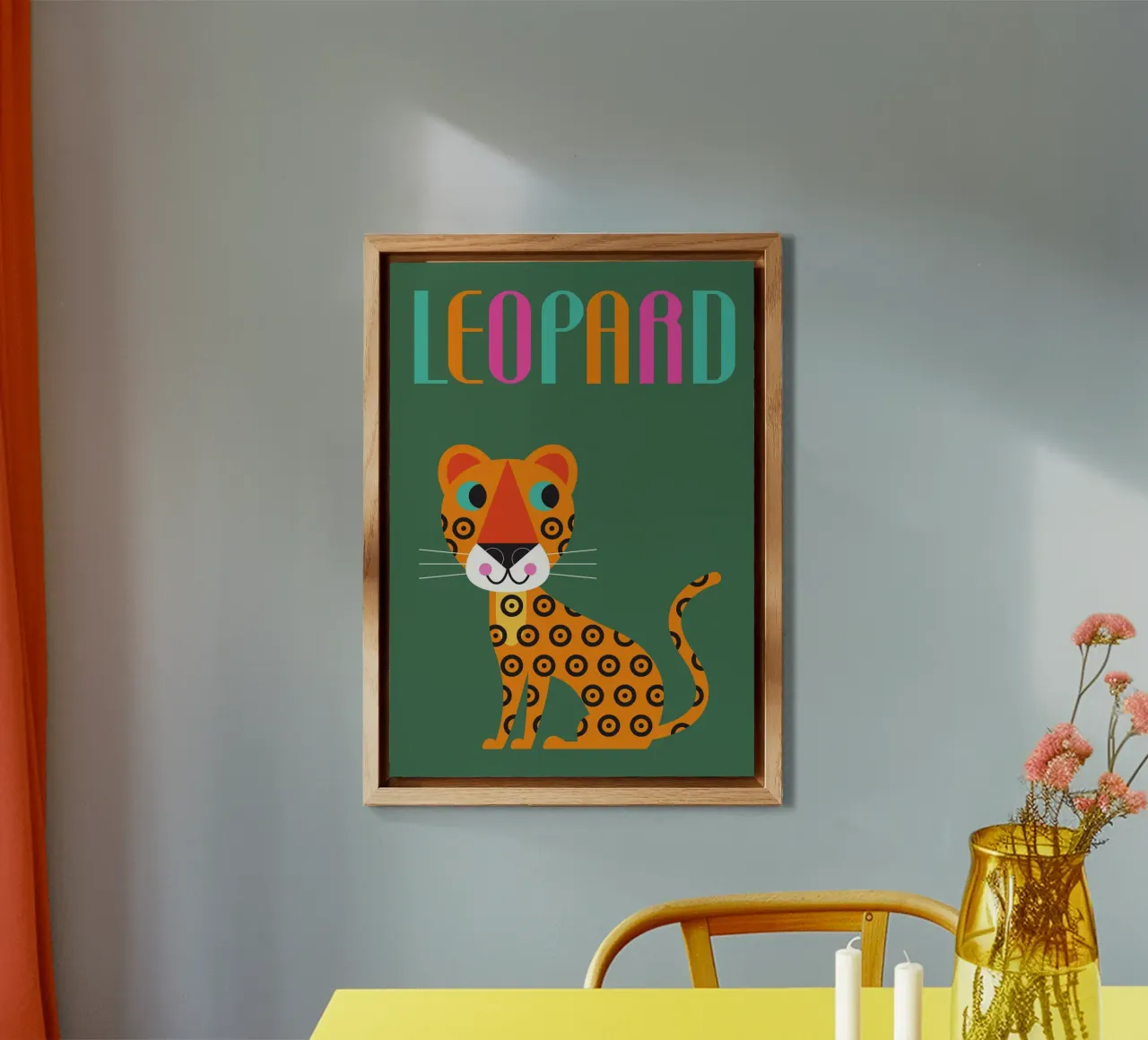 Leopard forex plate by Looks n Brains