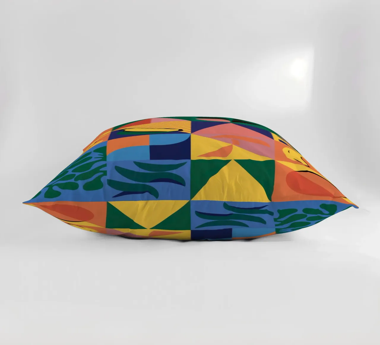 Patchwork geometrico tropicale cuscino da Sun Riser