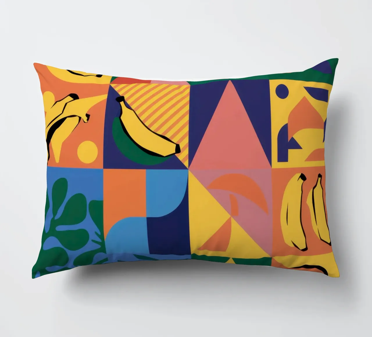 Patchwork geometrico tropicale cuscino da Sun Riser