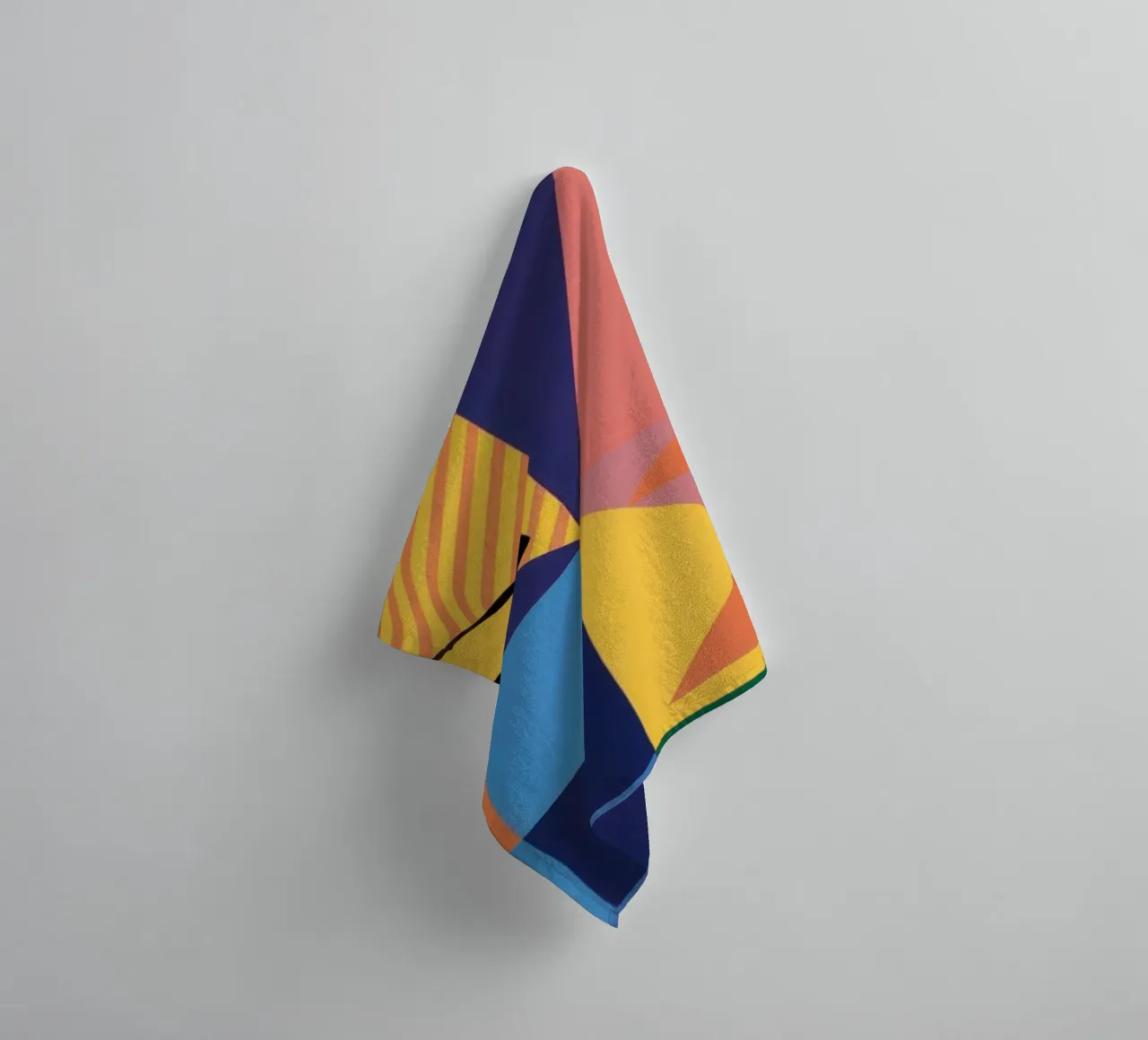 Tropical Geometric Patchwork badhanddoek van Sun Riser