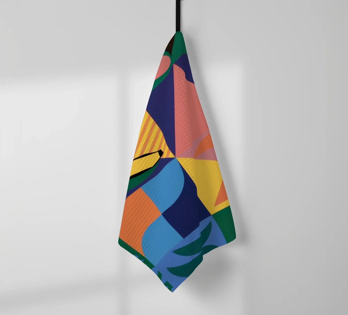 Tropical Geometric Patchwork torchon de Sun Riser