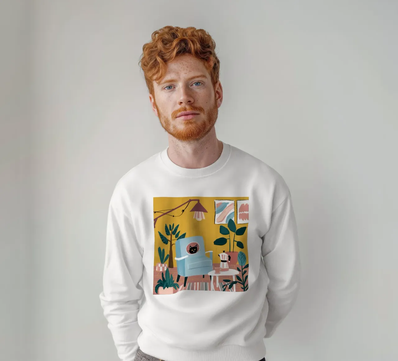 Compagnon de lecture douillet sweat de Sun Riser