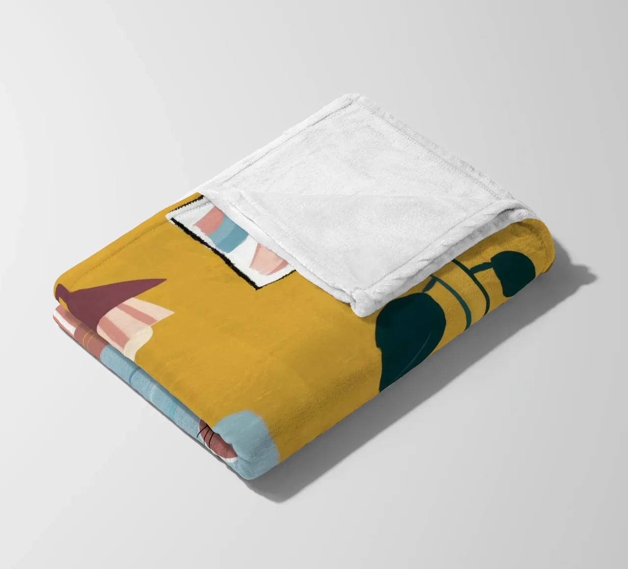 Accogliente compagno di lettura coperta in pile da Sun Riser