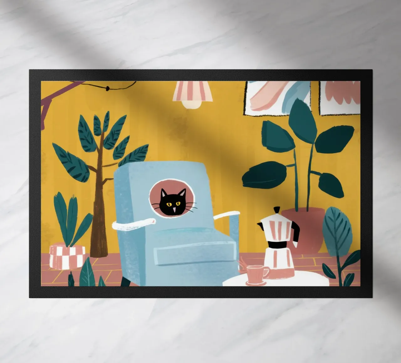 Accogliente compagno di lettura zerbino da Sun Riser