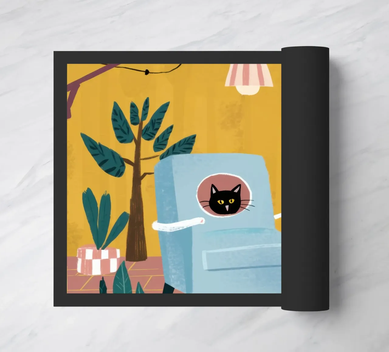 Accogliente compagno di lettura zerbino da Sun Riser