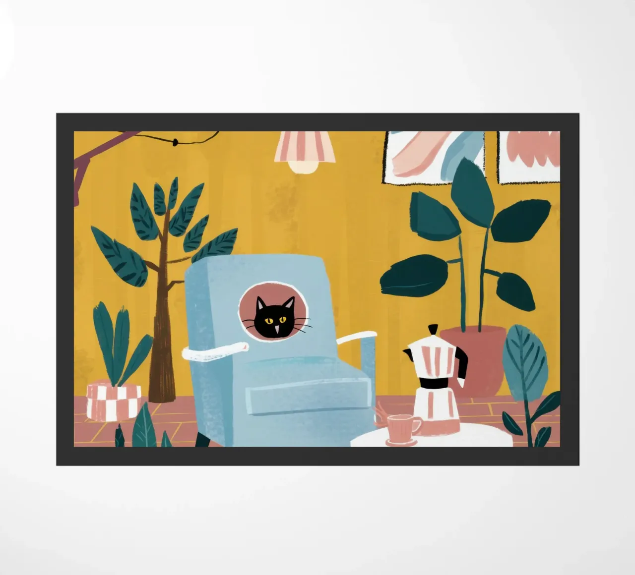 Accogliente compagno di lettura zerbino da Sun Riser