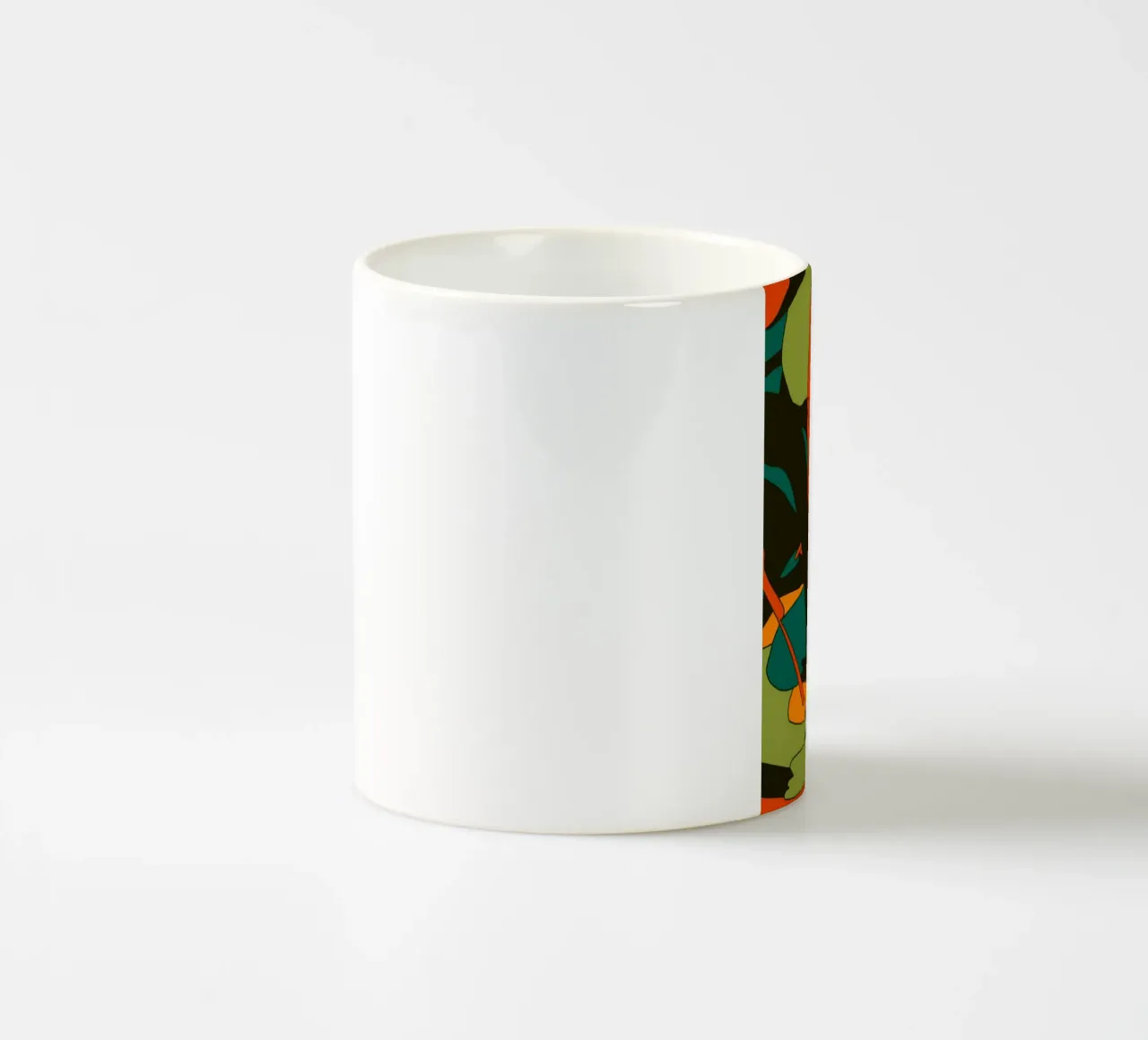 Herfstblad abstractie keramische mok van Sun Riser