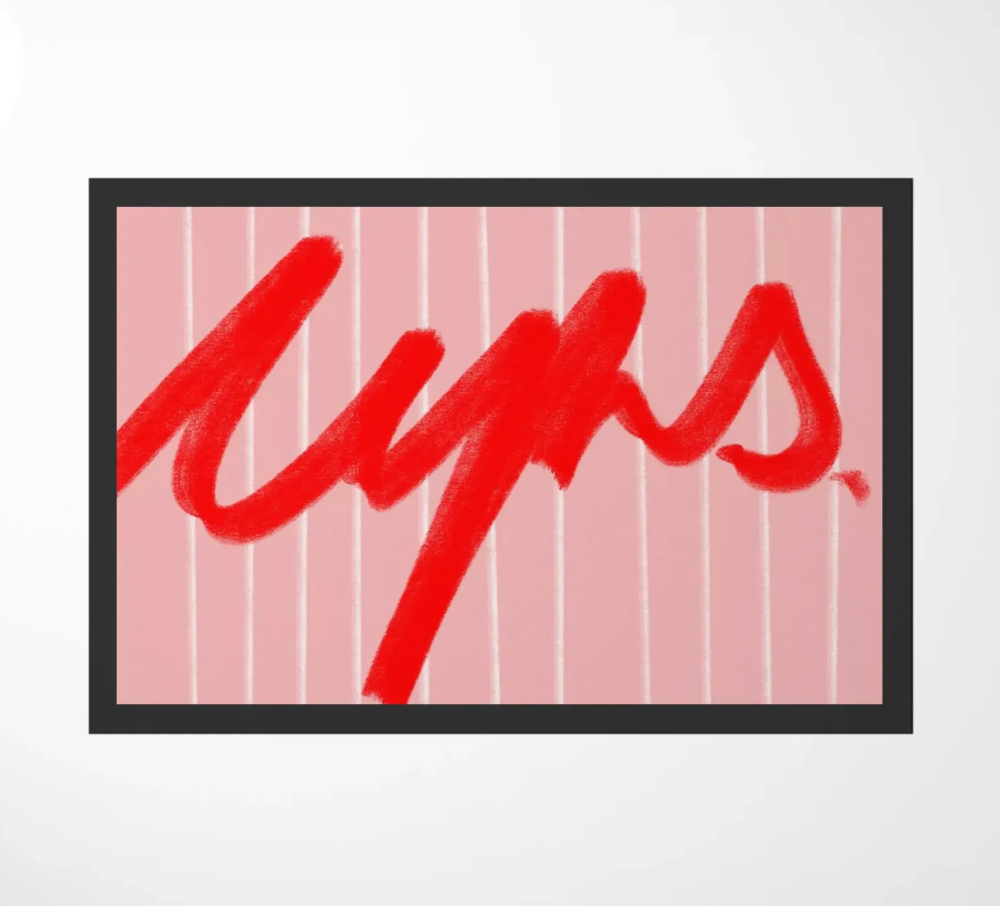 ups ! Fußmatte von Hej Ibiza by Ute Arnold