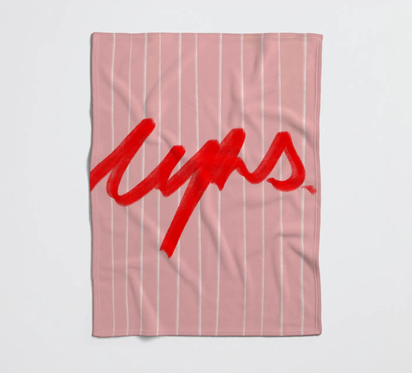 ups ! fleecedeken van Hej Ibiza by Ute Arnold