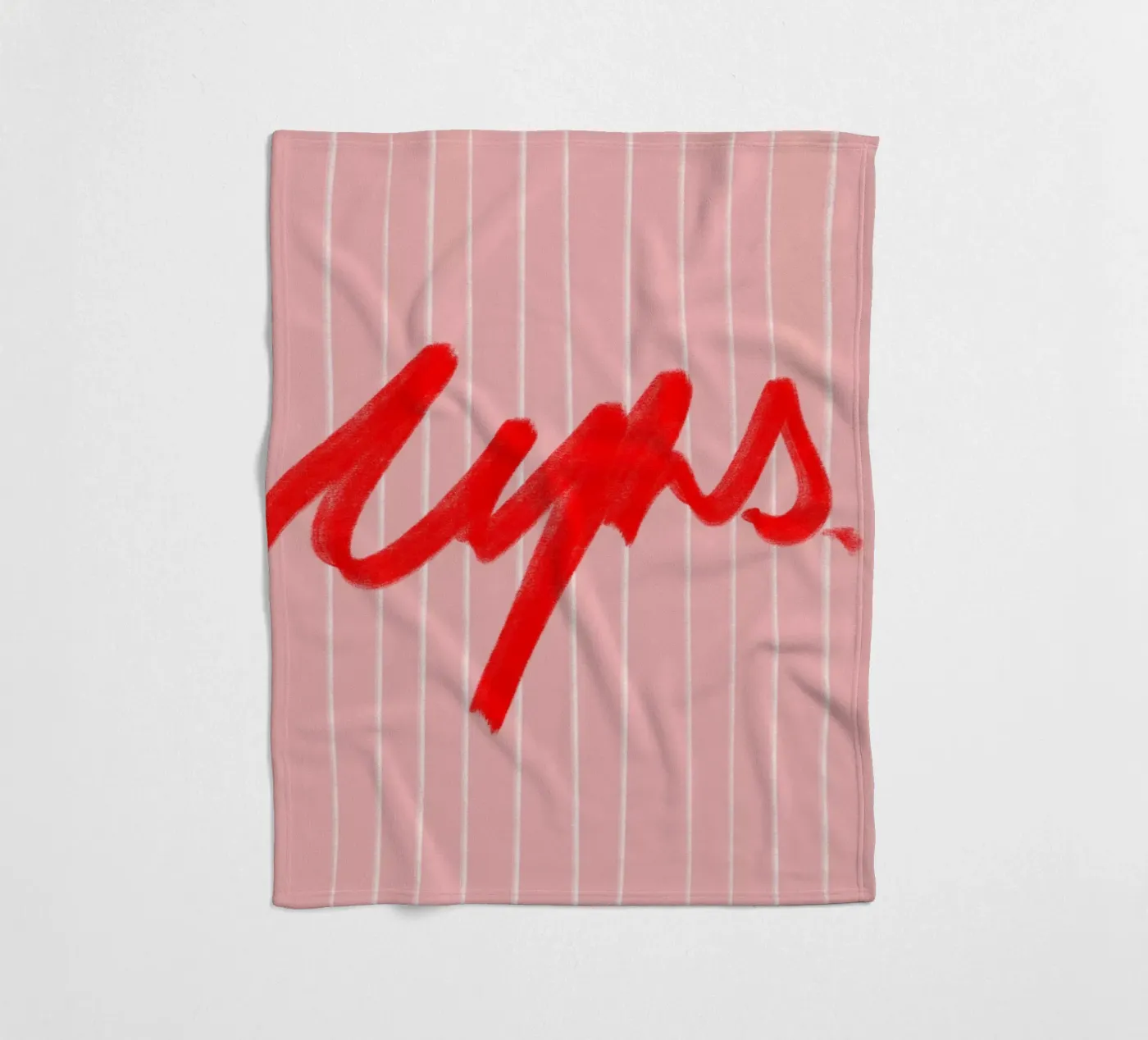 ups ! fleecedeken van Hej Ibiza by Ute Arnold