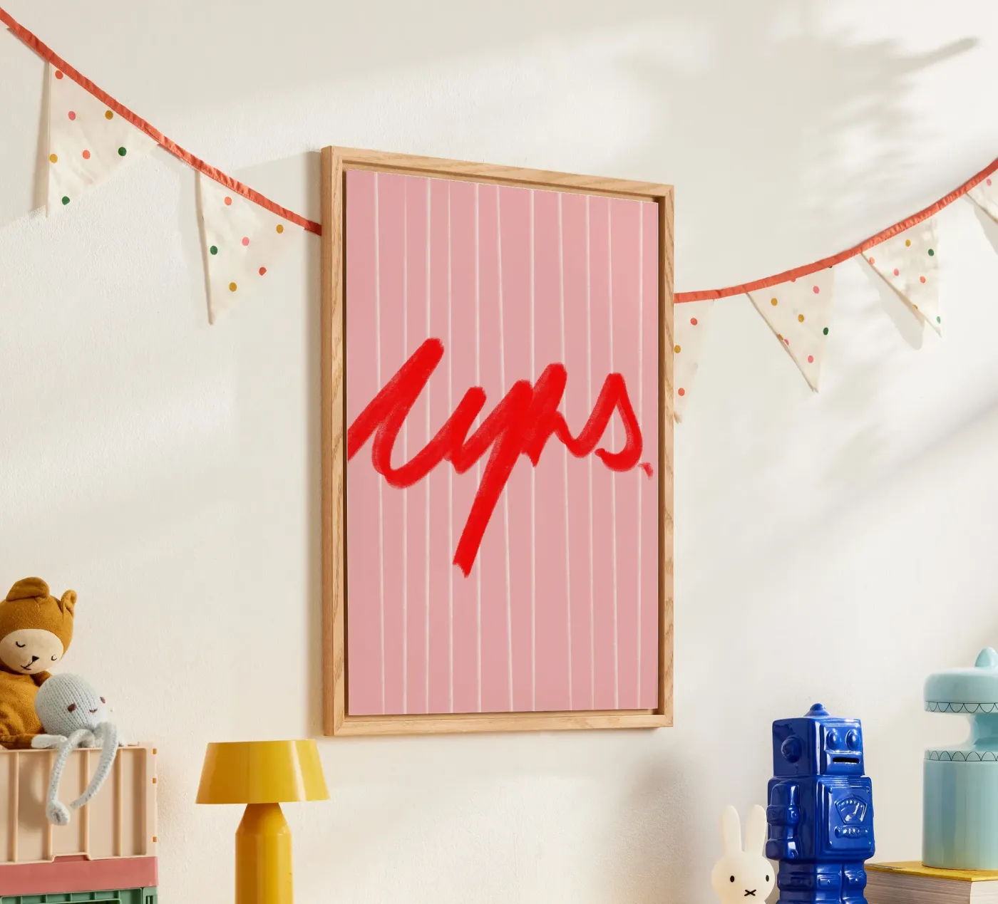 ups ! acryl van Hej Ibiza by Ute Arnold