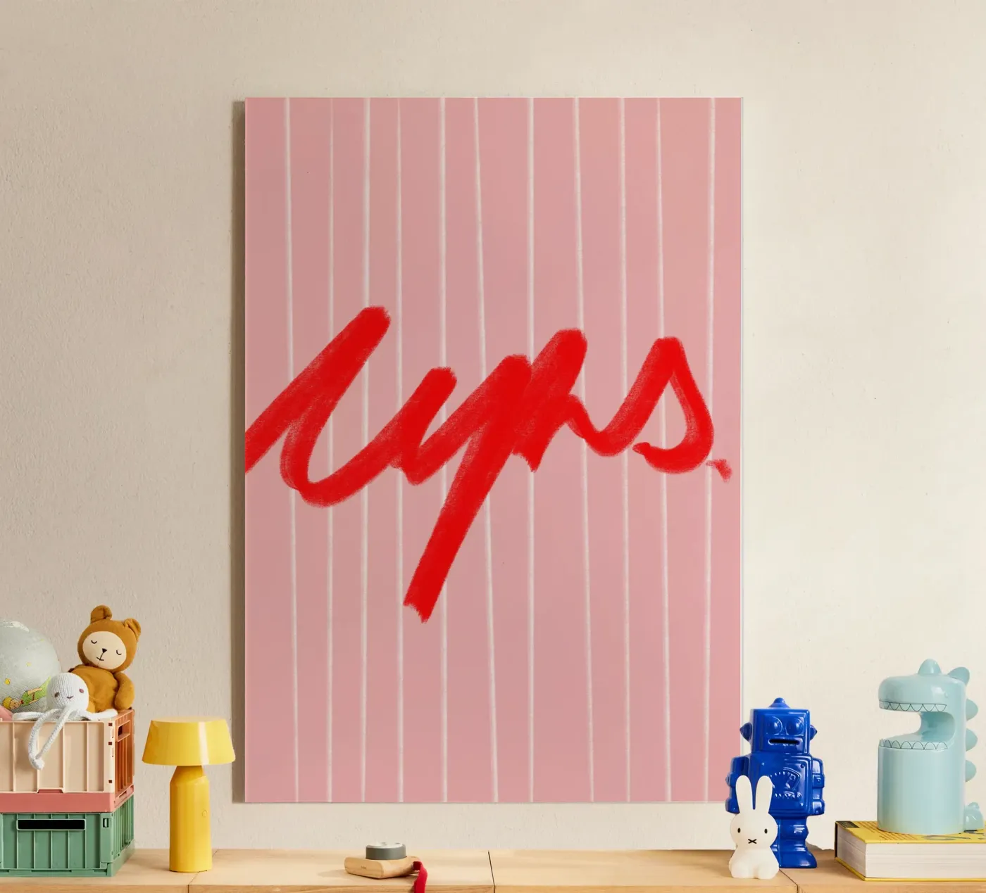 ups ! acryl van Hej Ibiza by Ute Arnold