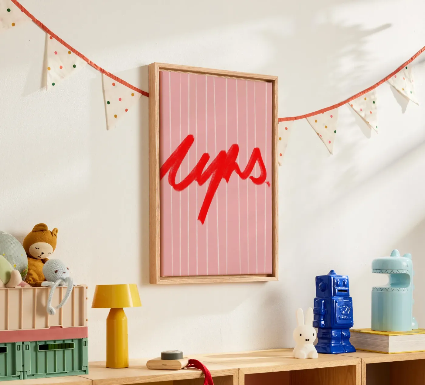 ups ! canvas van Hej Ibiza by Ute Arnold