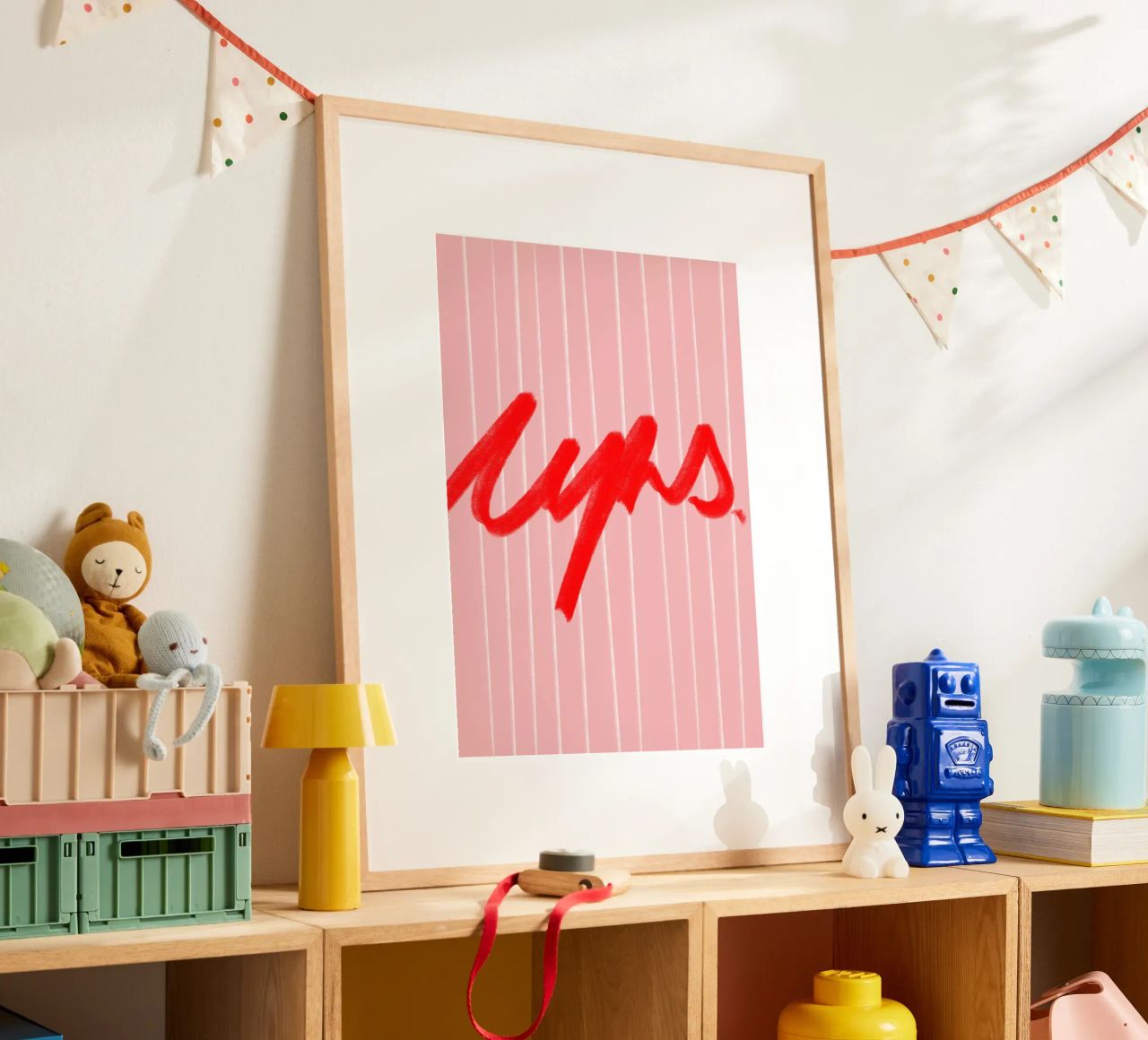 ups ! poster da Hej Ibiza by Ute Arnold