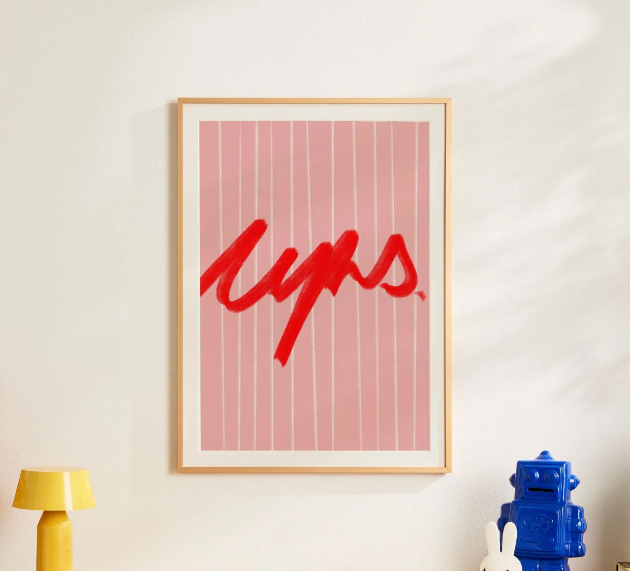 ups ! poster da Hej Ibiza by Ute Arnold