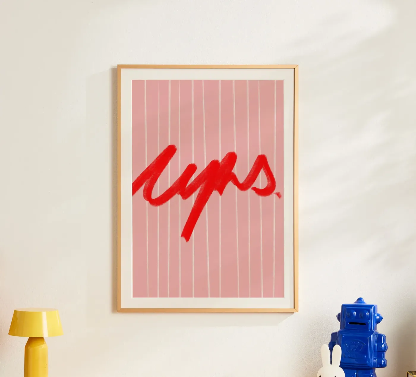 ups ! Poster von Hej Ibiza by Ute Arnold