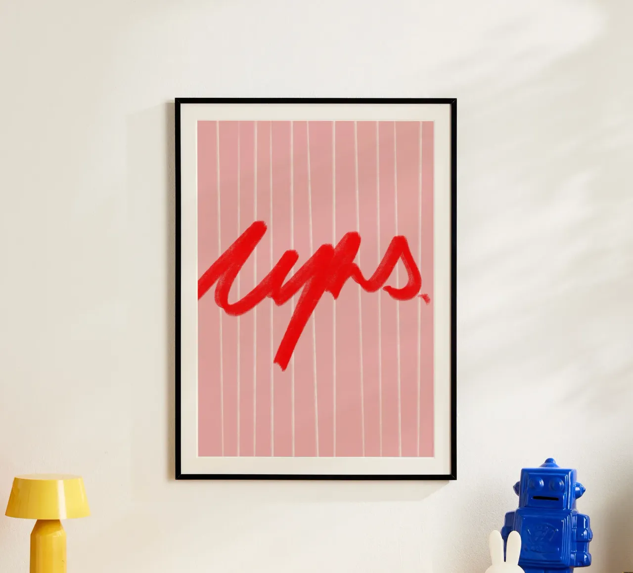 ups ! poster by Hej Ibiza by Ute Arnold