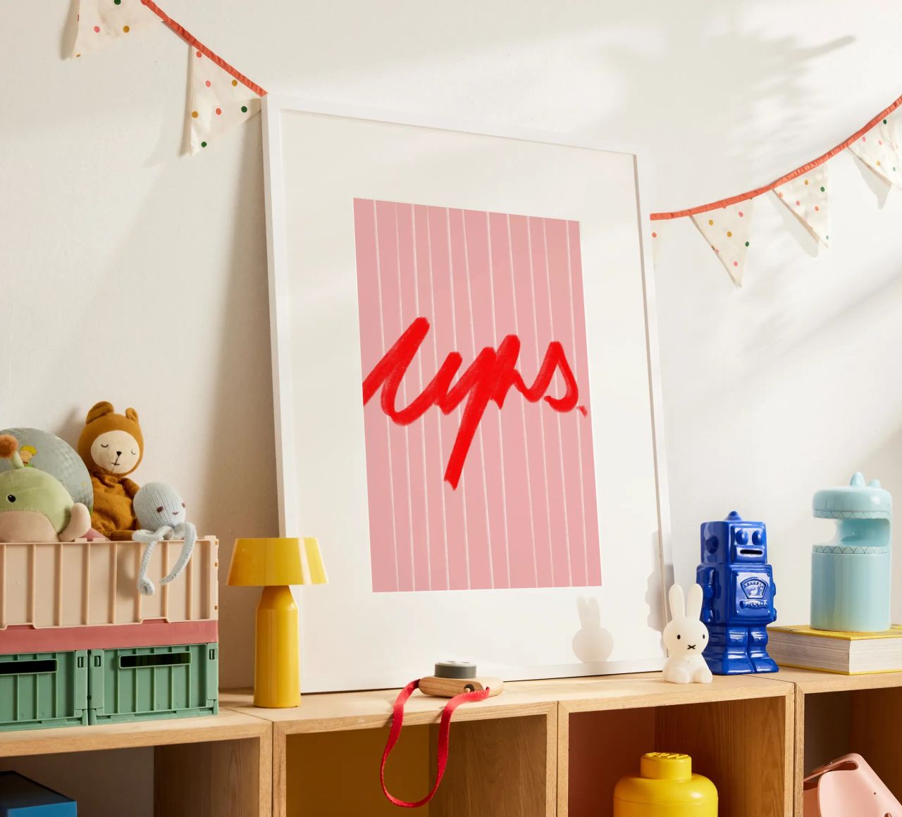 ups ! poster da Hej Ibiza by Ute Arnold