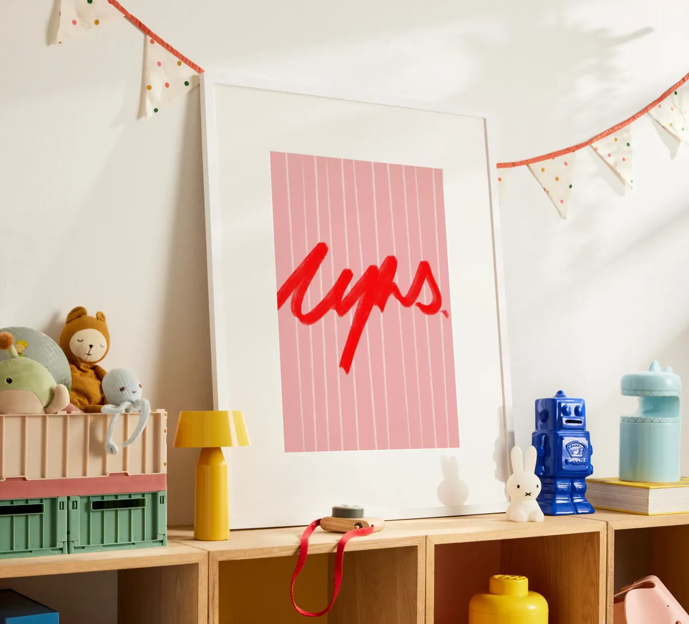 ups ! Poster von Hej Ibiza by Ute Arnold