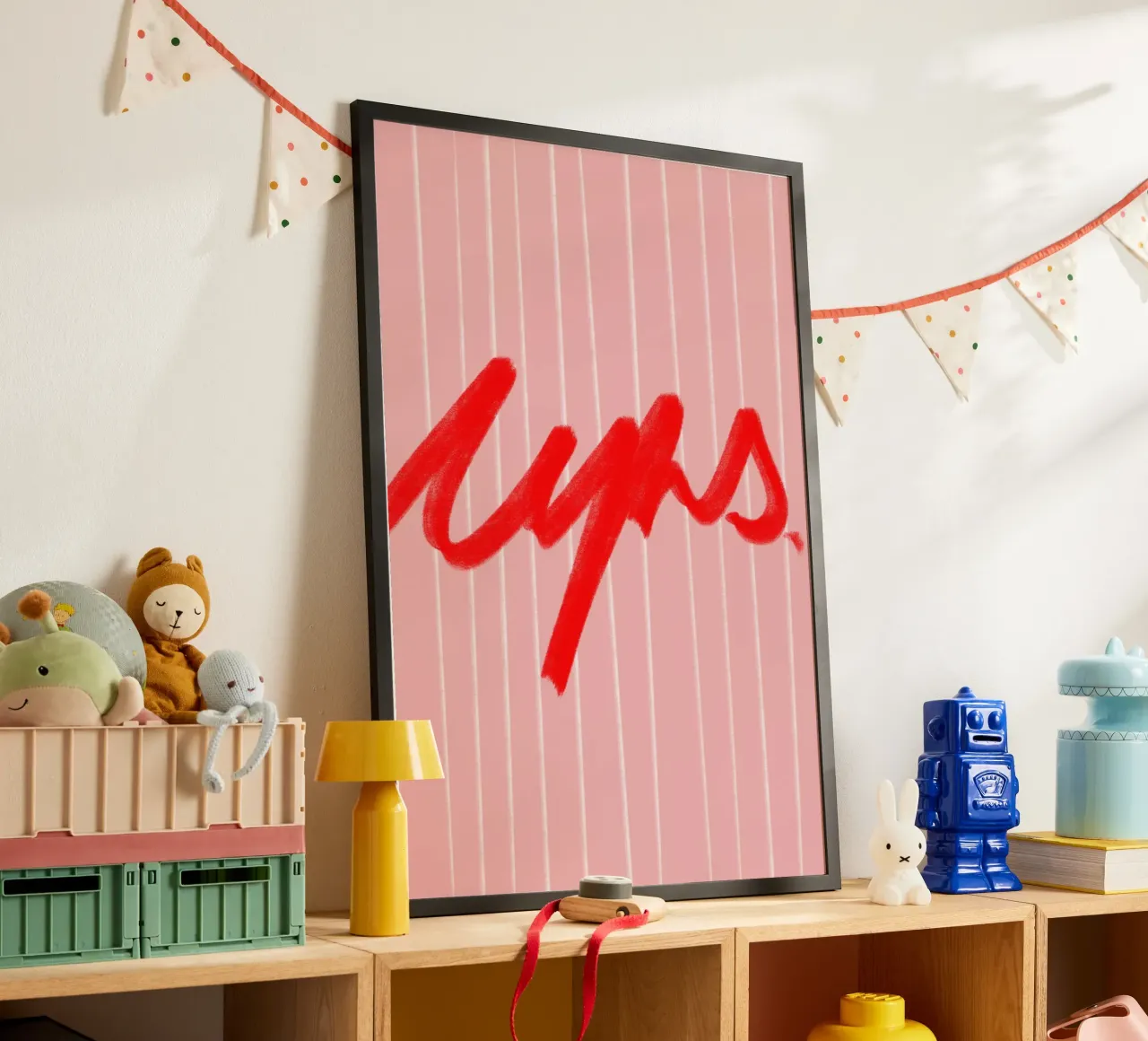 ups ! poster da Hej Ibiza by Ute Arnold