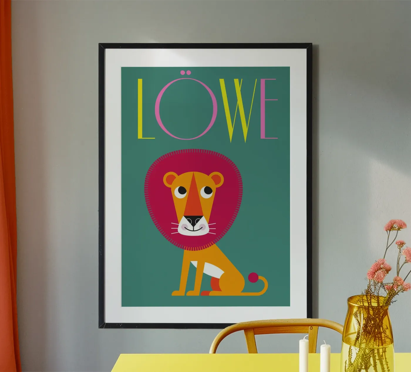 Leone 02 poster da Looks n Brains