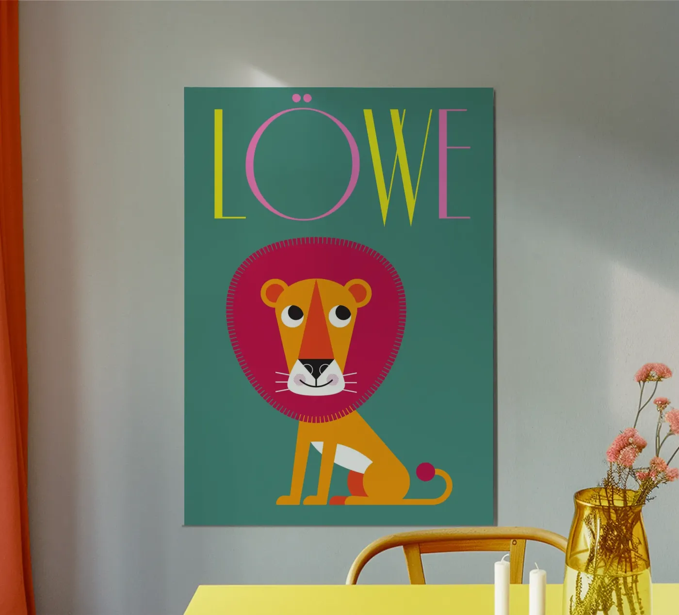 Leone 02 poster da Looks n Brains